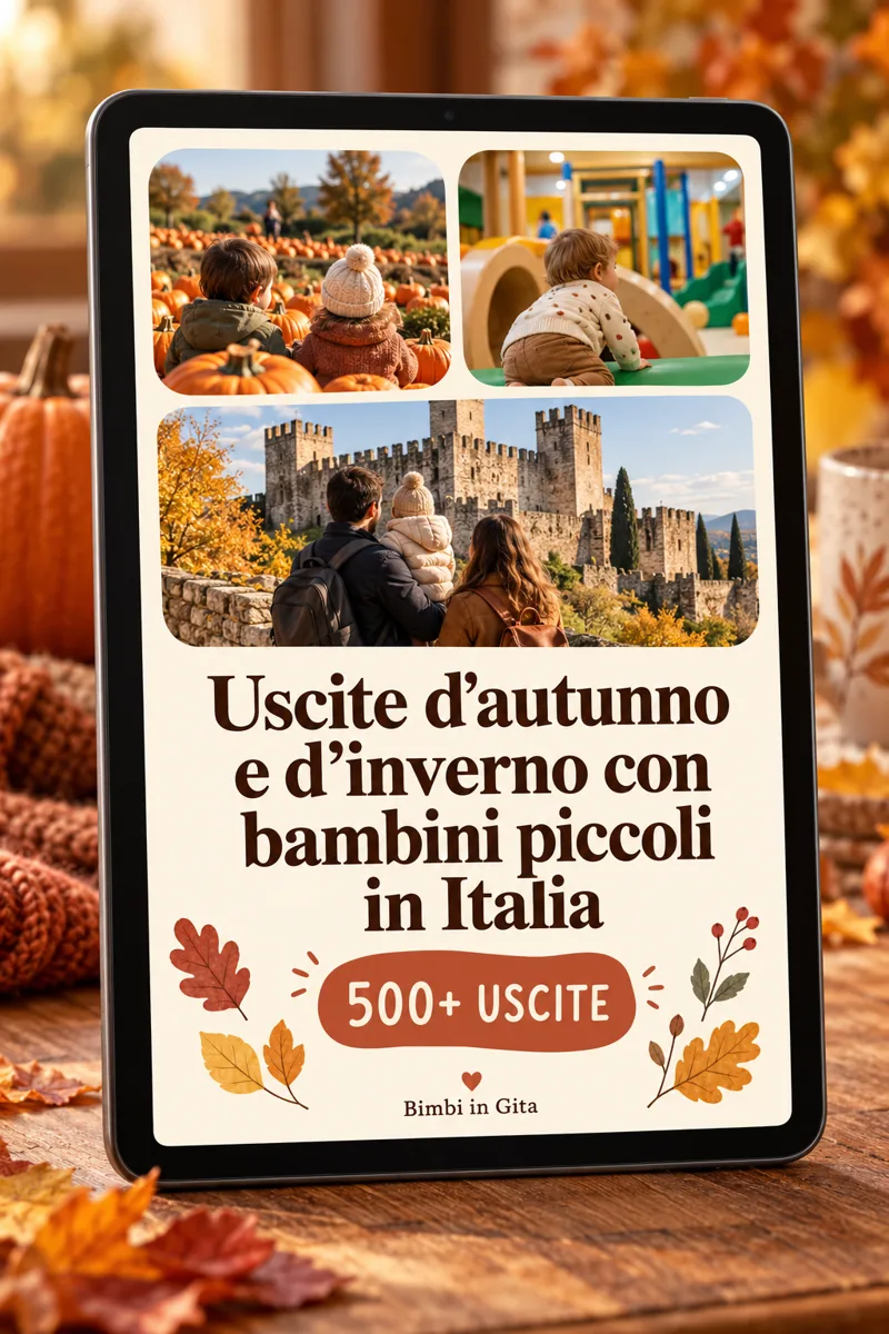 L'e-book Uscite d'autunno e d'inverno con bambini piccoli in Italia